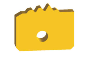 External threading insert