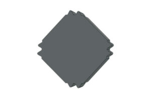 Square internal threading insert